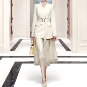 Костюм сукня на брителях та піджак